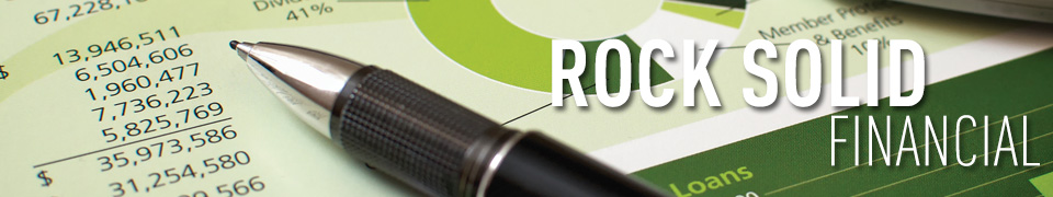 样品：坚实的财务状况