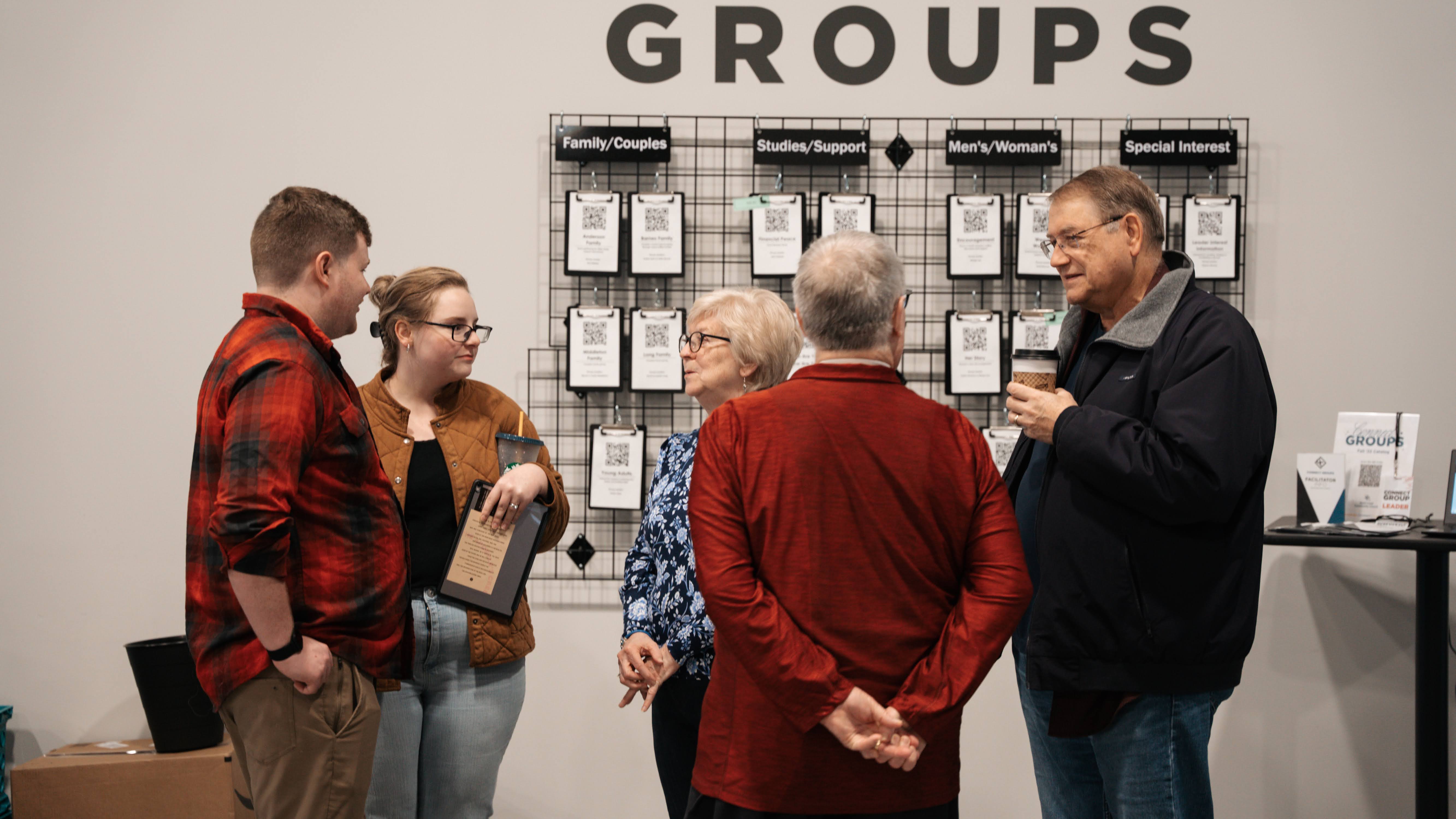 “Connect”小组组长图片